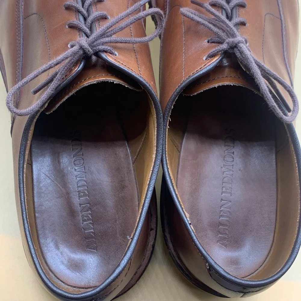Allen Edmonds Men's Park Avenue Cap Toe Lace Up Leather Oxford Lug- Size 13 D